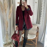 Blazer bordeaux Marta 🇮🇹