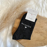 Chaussettes à paillettes bichette