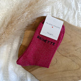 Chaussettes à paillettes bichette