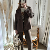 Blazer Véronique Marron